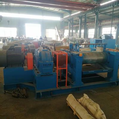 55kW Two Roll Rubber Refiner Mill Rubber Process Machine Tyre Refinery