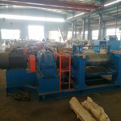55kW Two Roll Rubber Refiner Mill Rubber Process Machine Tyre Refinery