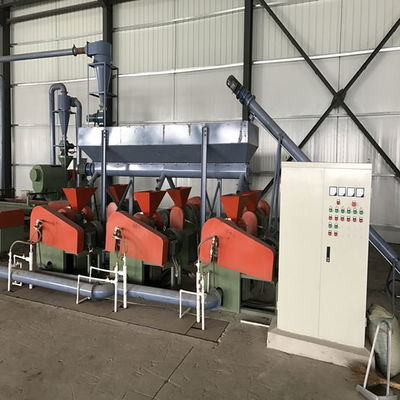 100 Mesh Crumb Rubber Grinder Machine Tire Recycling Production Line