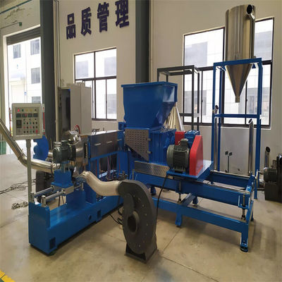 160KW 380V 60HZ Plastic Recycling Granulator Machine Double Stage