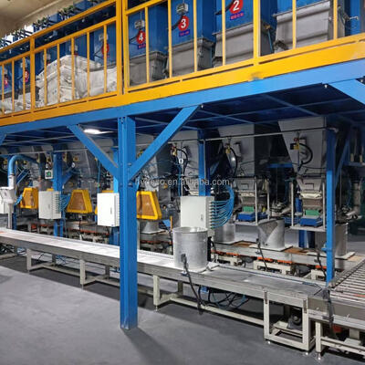 Rubber Mixer Banbuary Fully Automatic Small Material Powder Weighing Batching System