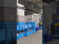 Máy nhào cao su có nắp áp suất thủy lực kép