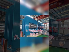 Máy ép lưu hóa cao su thủy lực 1000T Máy ép lưu hóa chân không 5.5KW